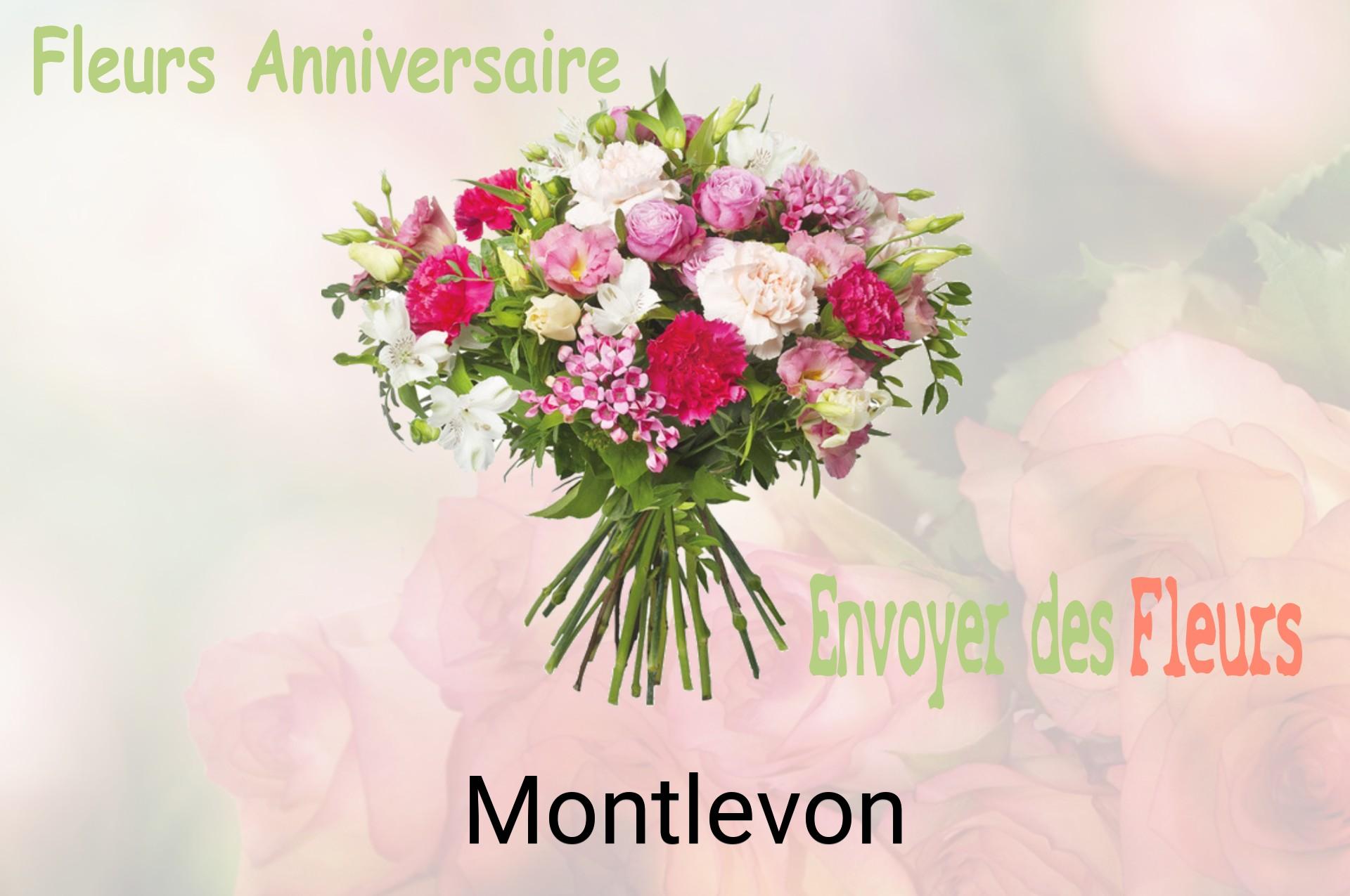 Bouquet de fleurs d’anniversaire livré à Montlevon